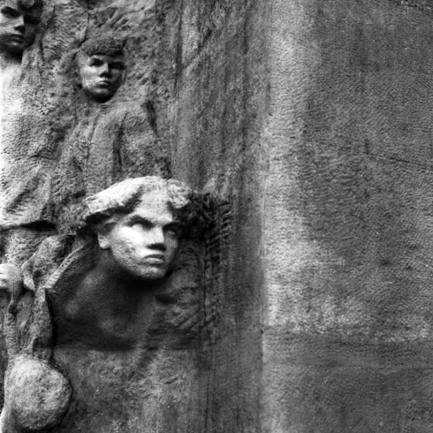 Youth in Defense of Leningrad / Young Pioneers monument in Leningrad Saint Petersburg